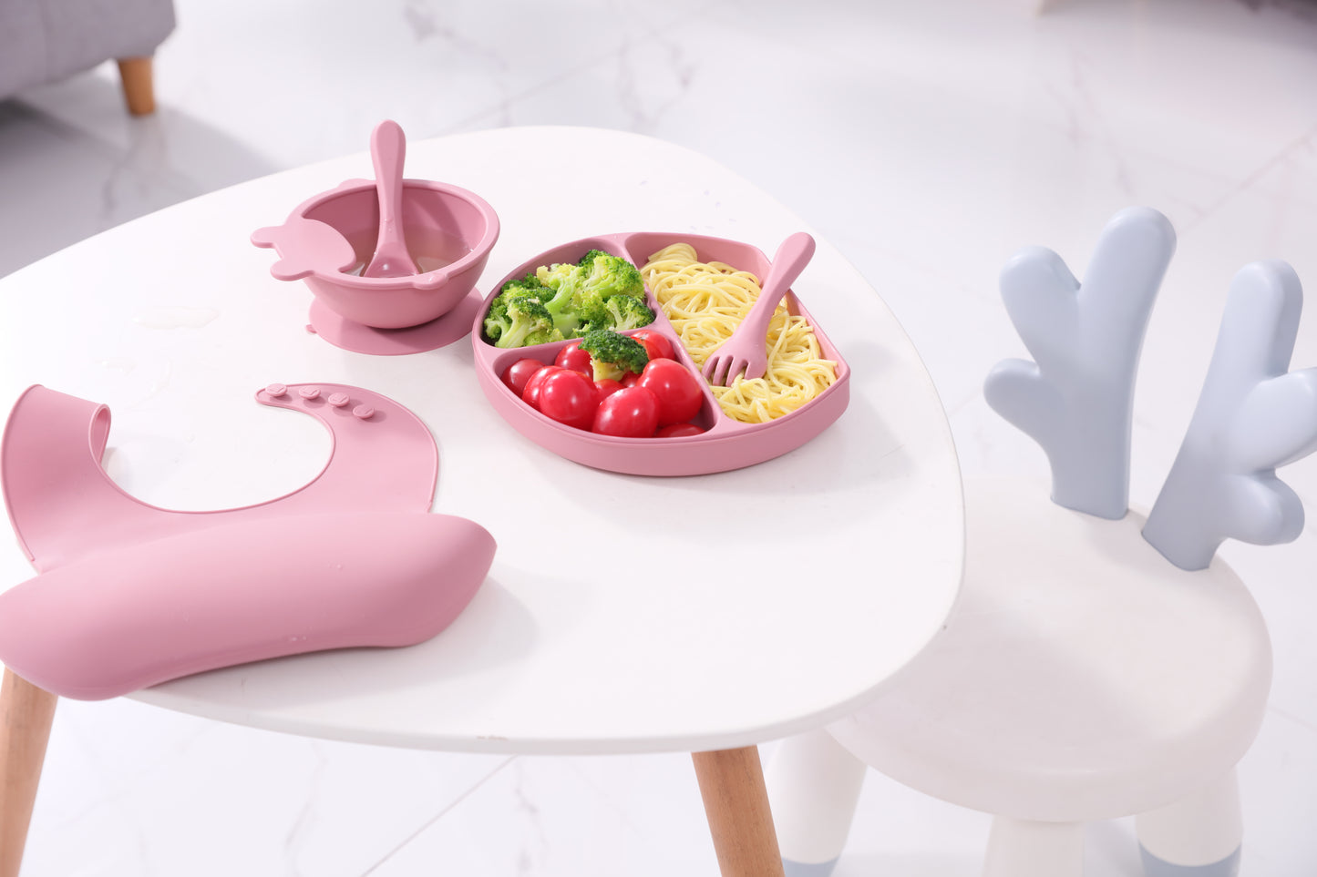 Baby Silicone Feeding Set