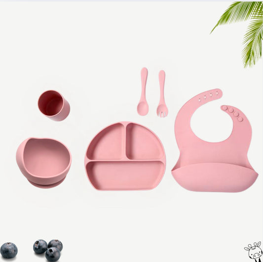 Baby Silicone Feeding Set