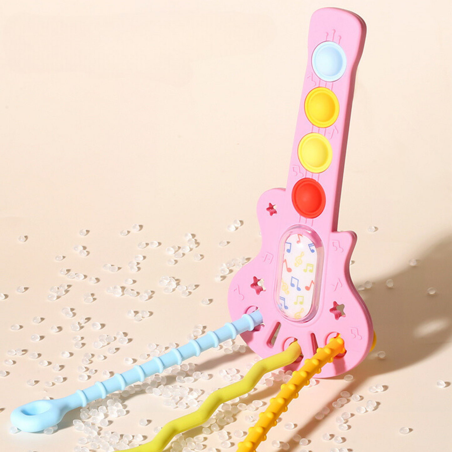 Montessori Silicone Guitar Teether