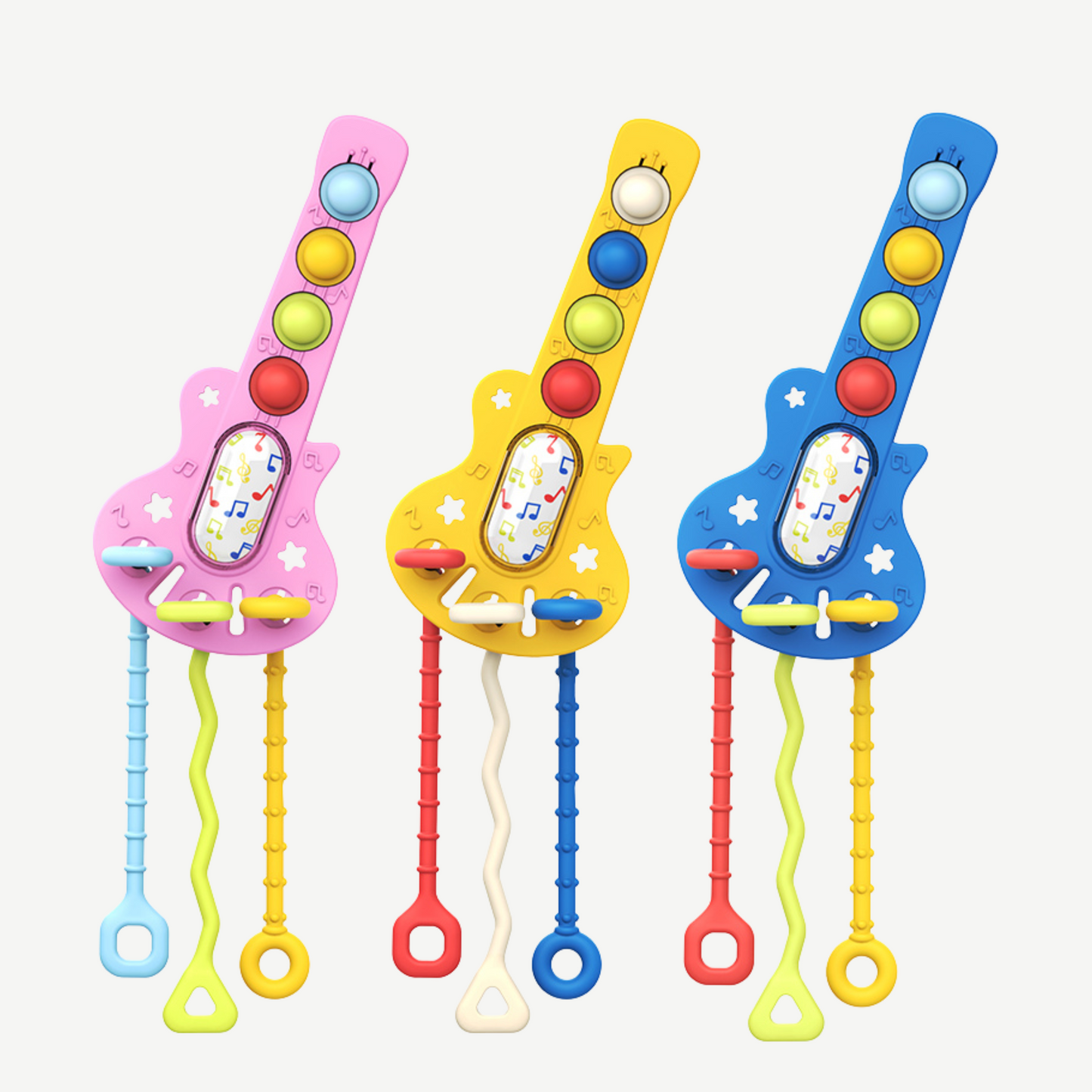 Montessori Silicone Guitar Teether