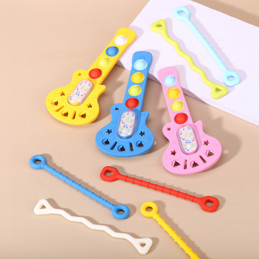 Montessori Silicone Guitar Teether